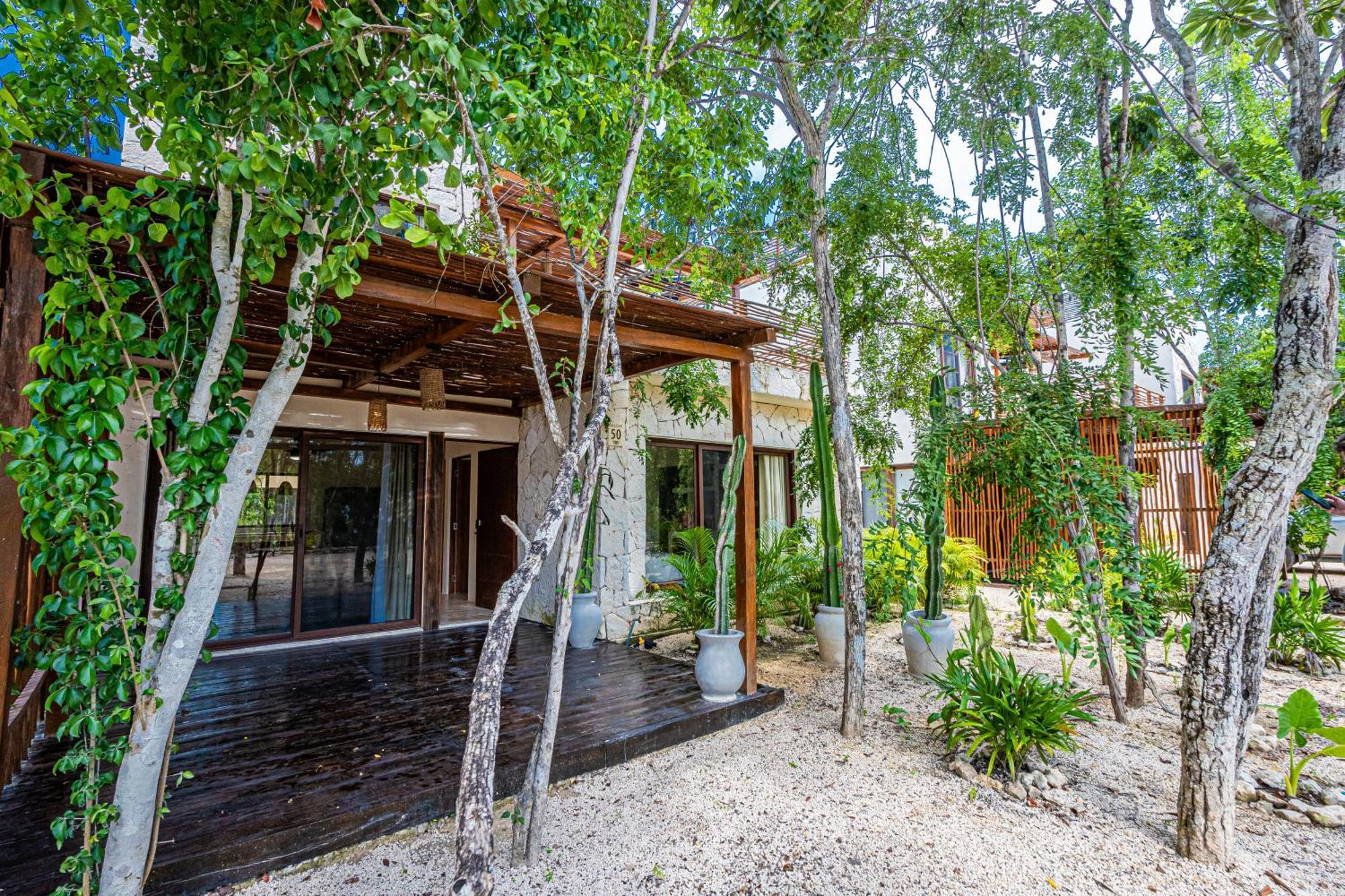 Tulum Jungle Villas - Chakra Artbat Esterno foto