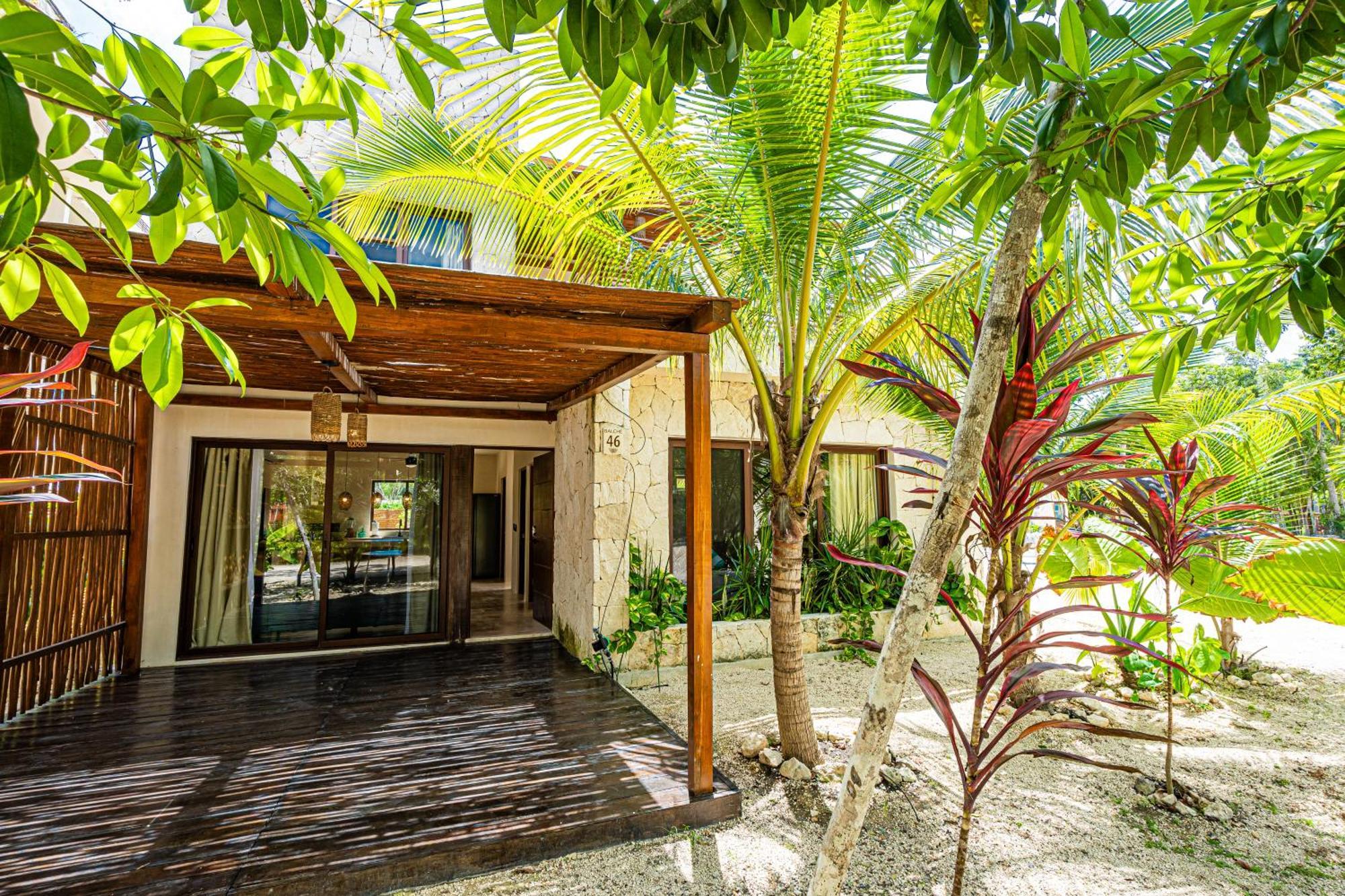 Tulum Jungle Villas - Chakra Artbat Esterno foto